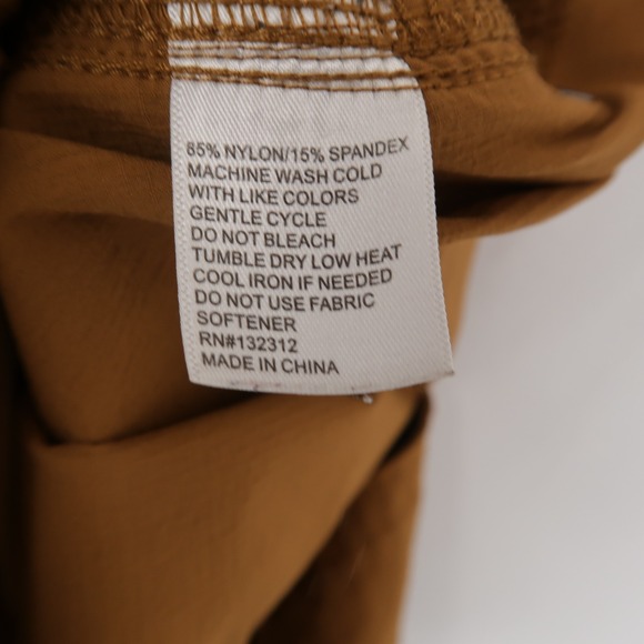 Howler Bros Watermans Work Shorts Mens 28 Brown Ripstop Stretch Nylon Outdoor - Picture 8 of 8